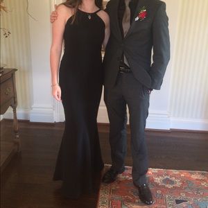 Black Floor Length Dress